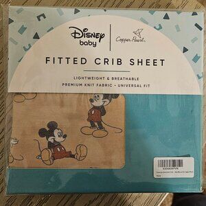 Mickey Mouse Crib Sheet